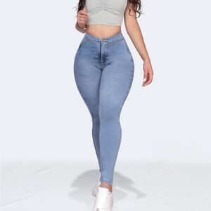 Pantalones Levanta Cola Colombian Butt Lifting Jeans - High Waisted Size 7